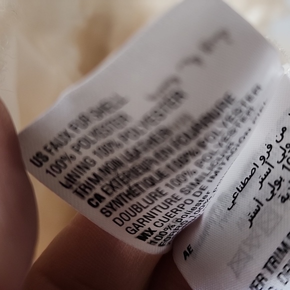 (9755) NWT INC full zip vest - Picture 7 of 7